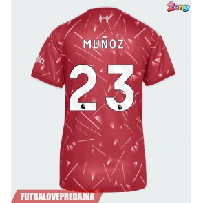 Lacne Ženy Futbalové dres Liverpool Victor Munoz #23 2026-27 Krátky Rukáv - Domáci